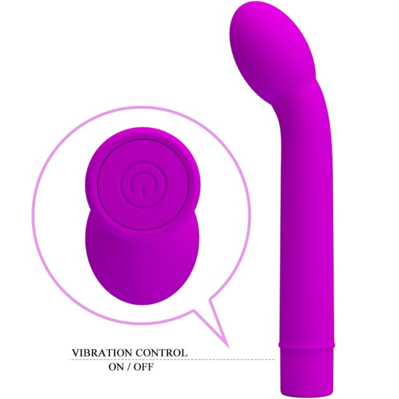 PRETTY LOVE - VIBRATEUR POINT G LOGAN 10 VIBRATIONS VIOLET – Image 3