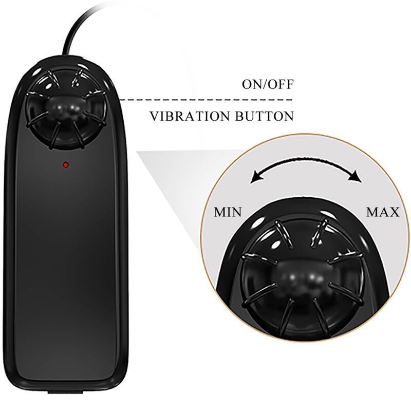BAILE - CATOBLEPAS VIBRATEUR RÉALISTE 20,6 CM FLESH TÉLÉCOMMANDE – Image 6