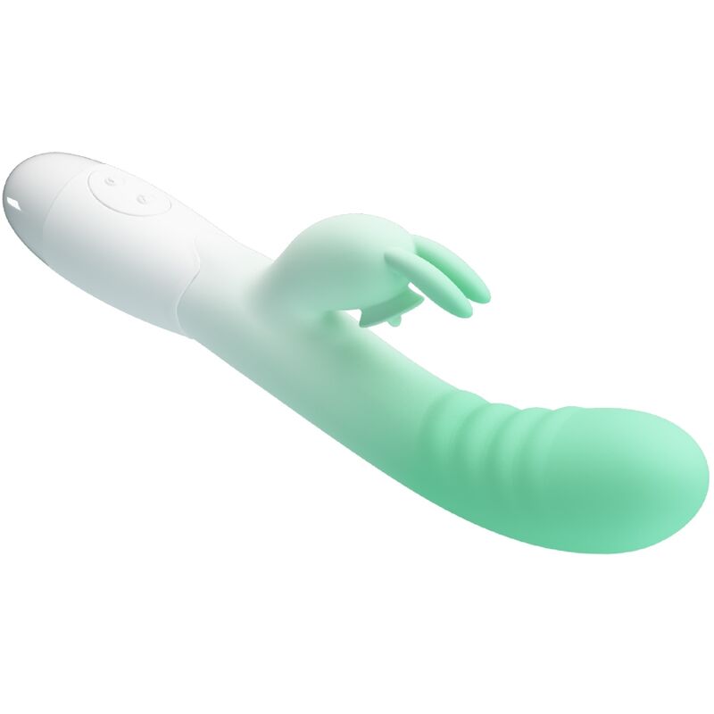 PRETTY LOVE - VIBRATEUR LAPIN CERBERUS 30 VIBRATIONS VERT – Image 3