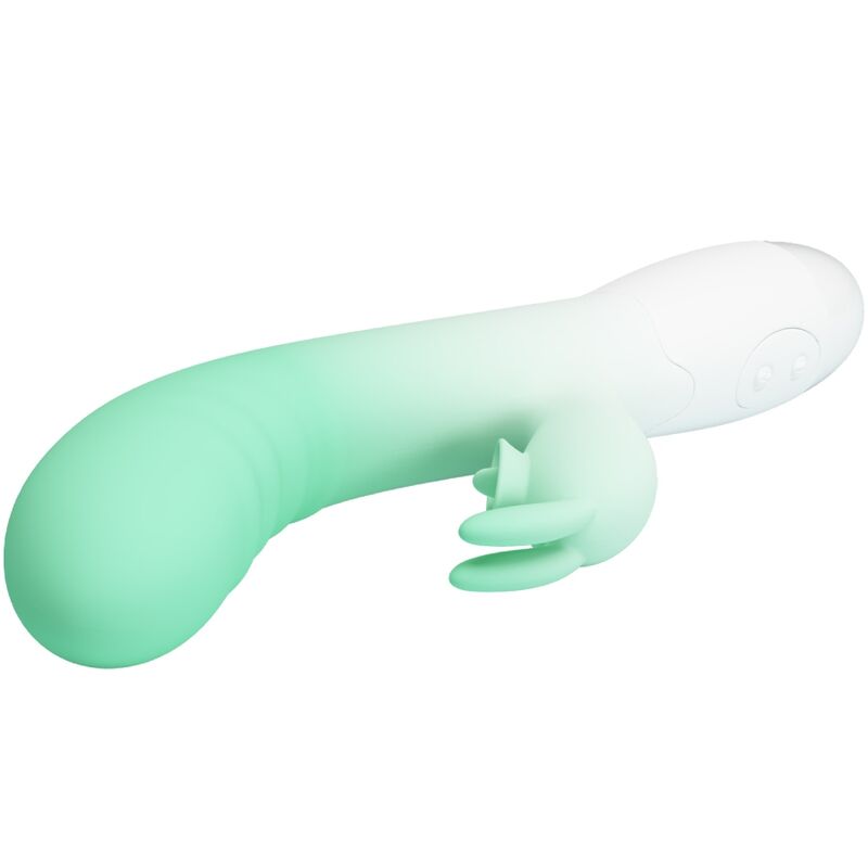 PRETTY LOVE - VIBRATEUR LAPIN CERBERUS 30 VIBRATIONS VERT – Image 5