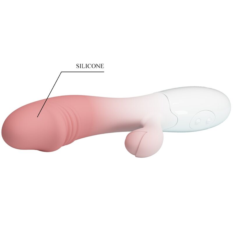 PRETTY LOVE - VIBRATEUR SNAPPY RABBIT 30 VIBRATIONS ROSE – Image 6