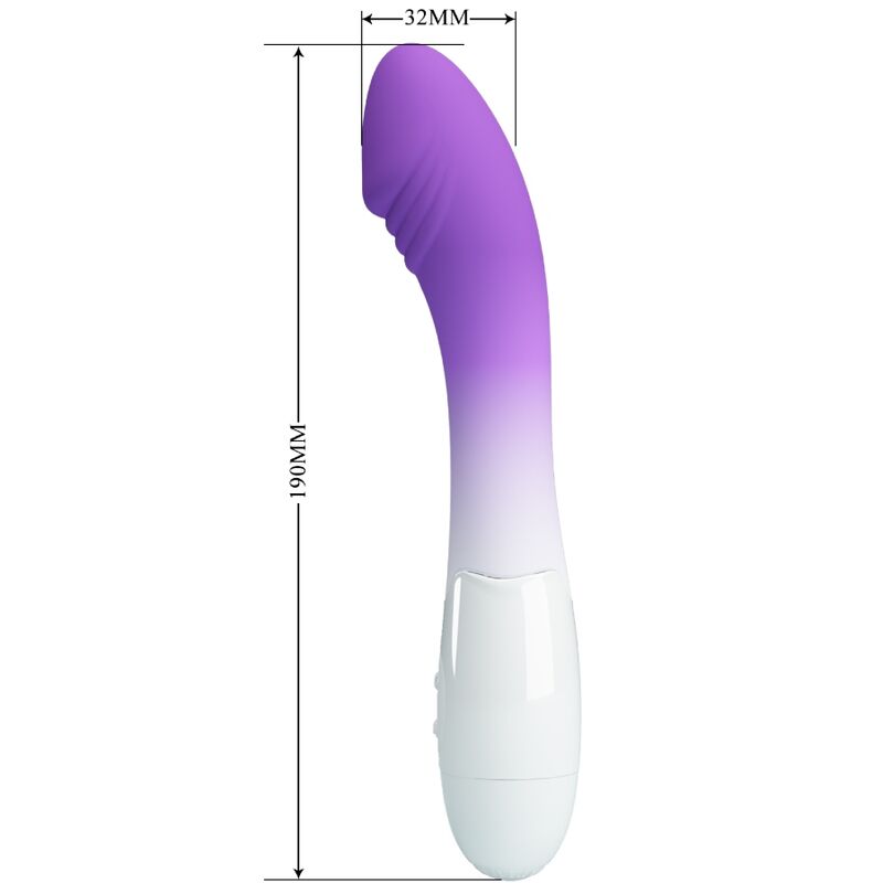 PRETTY LOVE - VIBRATEUR ELEMENTAL POINT G 30 VIBRATIONS VIOLET – Image 3