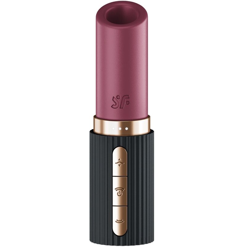 SATISFYER - STIMULATEUR DE CLITORIS PRO 2 KISS WAVE GRENAT / NOIR – Image 2