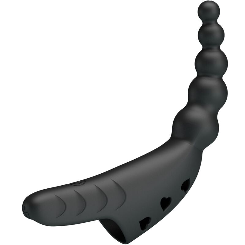 PRETTY LOVE - JORDIN FINGER VIBRATOR 10 VIBRATIONS NOIR – Image 3