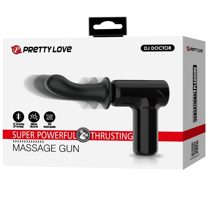 PRETTY LOVE - MASSEUR DJ DOCTOR 5 RÉGLAGES NOIR – Image 11
