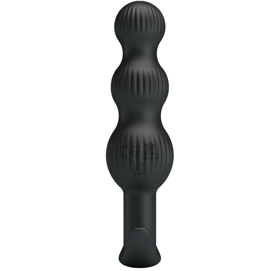 PRETTY LOVE - VIBRATEUR ANAL SIDNEY 10 VIBRATIONS NOIR – Image 3