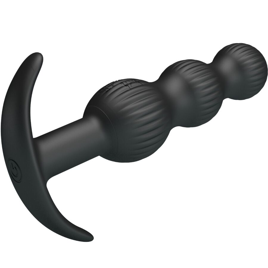 PRETTY LOVE - VIBRATEUR ANAL SIDNEY 10 VIBRATIONS NOIR – Image 4