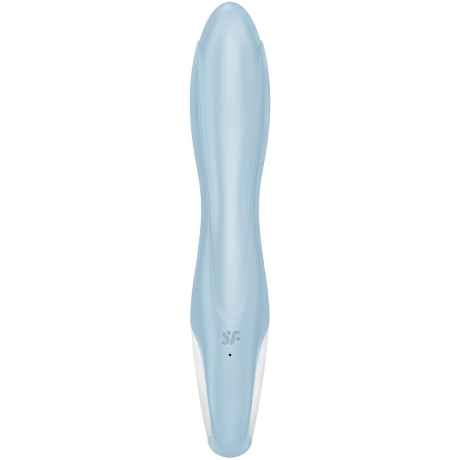 SATISFYER - AIR PUMP BUNNY 1 VIBRATEUR GONFLABLE LAPIN BLEU – Image 5