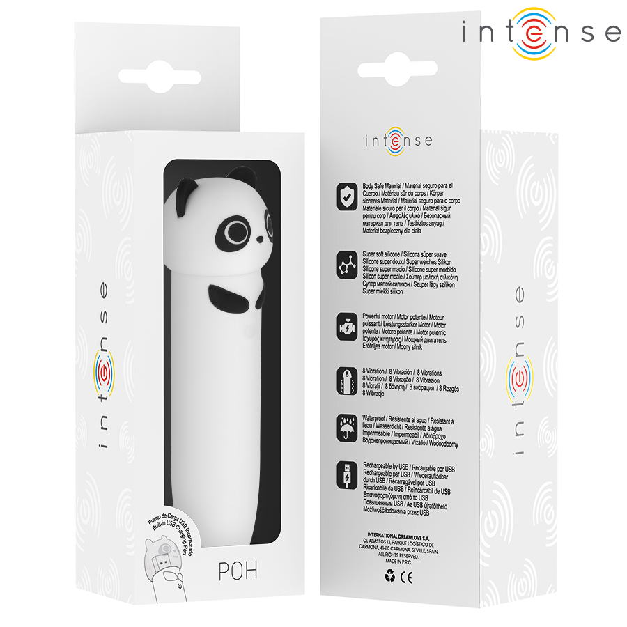 INTENSE - POH PANDA BULLET VIBRANT RECHARGEABLE USB 10 X 2,2 CM – Image 7