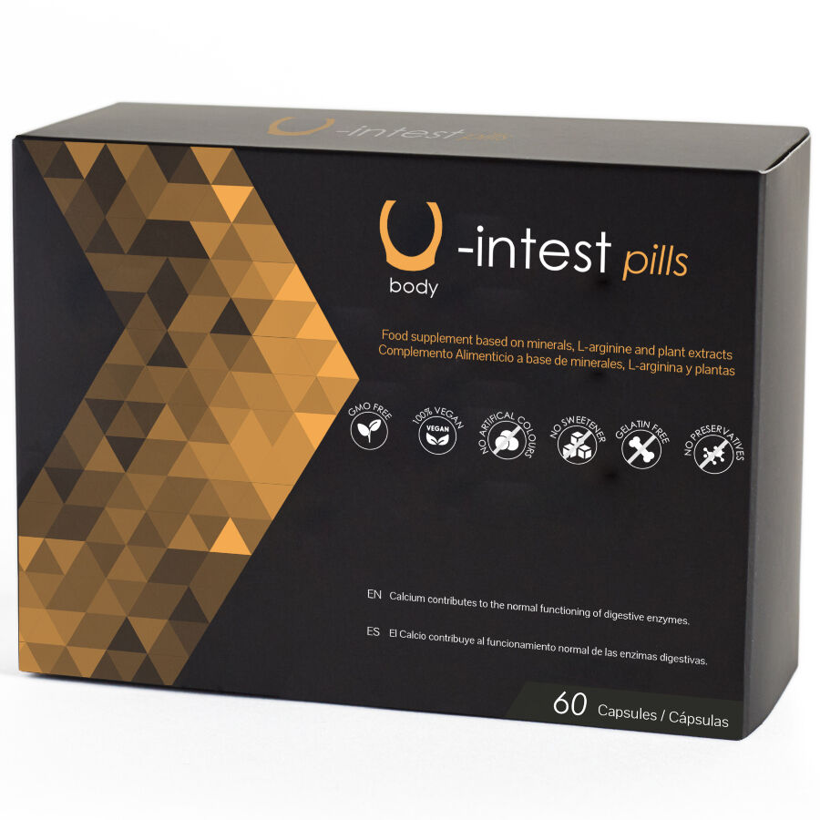 500 COSMETICS - CAPSULES U-INTEST POUR PRÉVENIR LES HÉMORROÏDES - 60 CAPSULES – Image 2