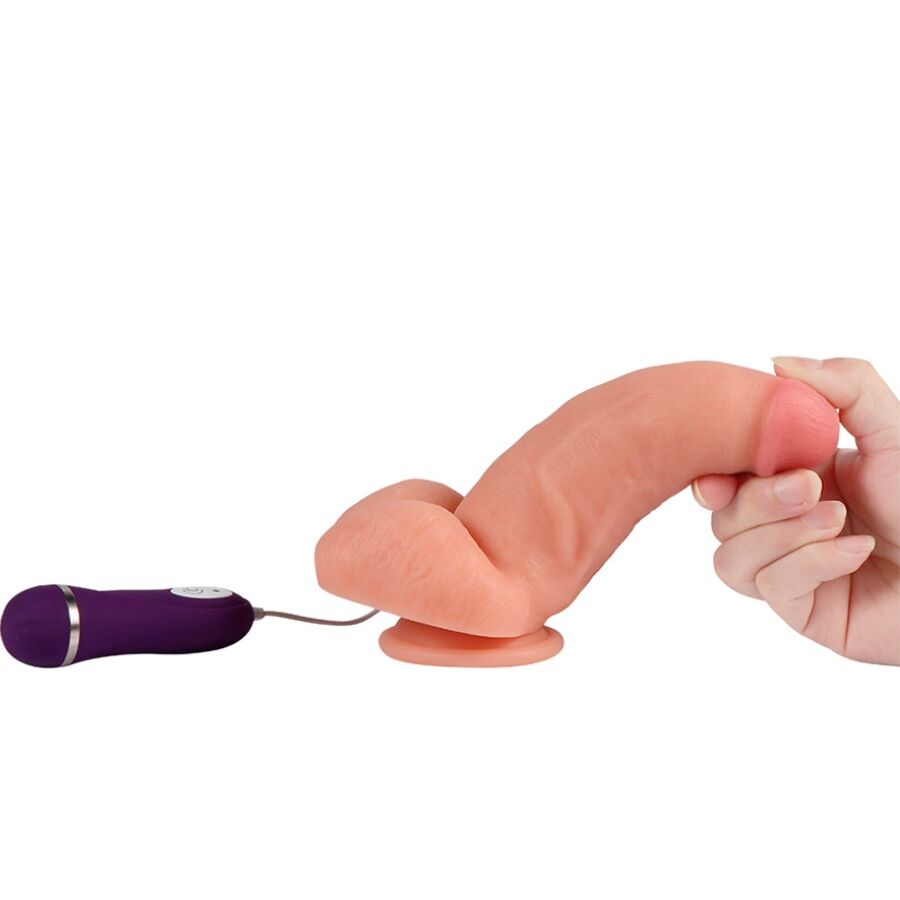 SHEQU - DILDO VIBRATEUR RED EAGLE AVEC TÉLÉCOMMANDE 17 CM – Image 5