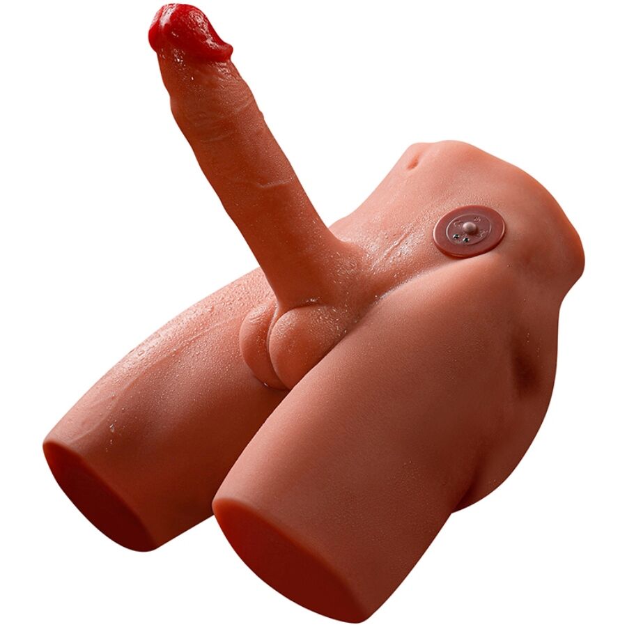 XISE - JASON GODE MASTURBATEUR RÉALISTE AVEC POUSSÉES ET VIBRATIONS 17 CM – Image 7