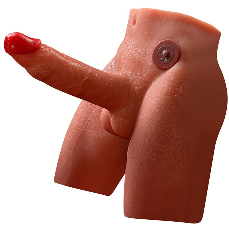 XISE - JASON GODE MASTURBATEUR RÉALISTE AVEC POUSSÉES ET VIBRATIONS 17 CM – Image 6