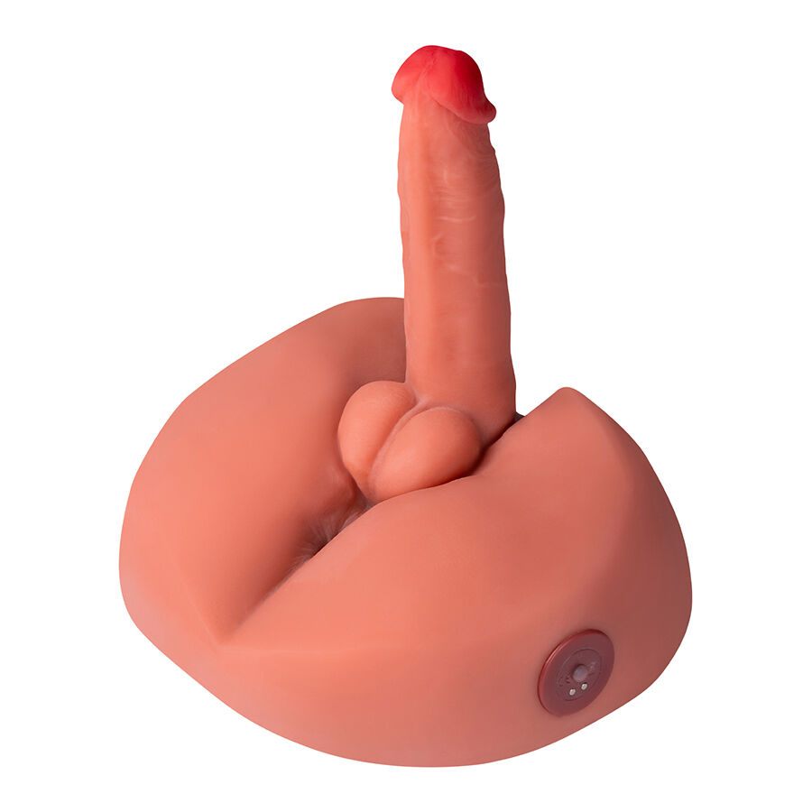 XISE - MASTURBATEUR GODE RÉALISTE HONEY AVEC VIBRATION 25 CM – Image 2