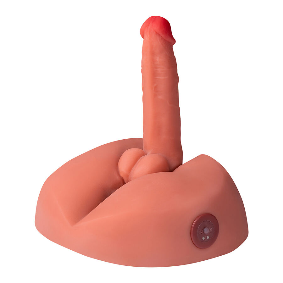 XISE - MASTURBATEUR GODE RÉALISTE HONEY AVEC VIBRATION 25 CM – Image 3