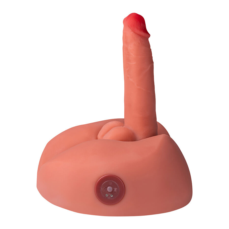 XISE - MASTURBATEUR GODE RÉALISTE HONEY AVEC VIBRATION 25 CM – Image 4