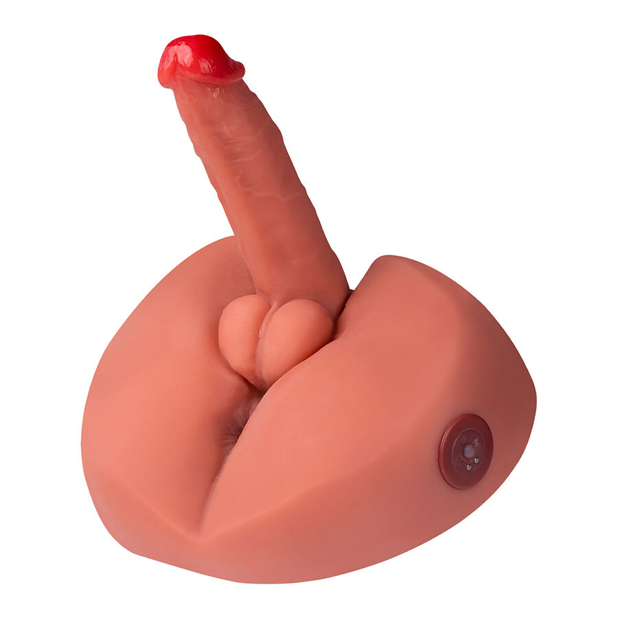 XISE - MASTURBATEUR GODE RÉALISTE HONEY AVEC VIBRATION 25 CM – Image 5