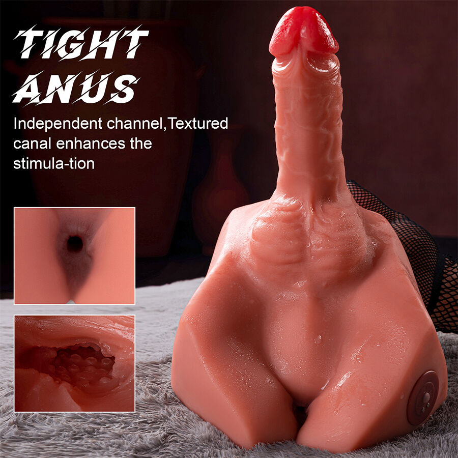 XISE - MICHAEL GODE RÉALISTE ET MASTURBATEUR ANUS AVEC POUSSÉE 15 CM – Image 12