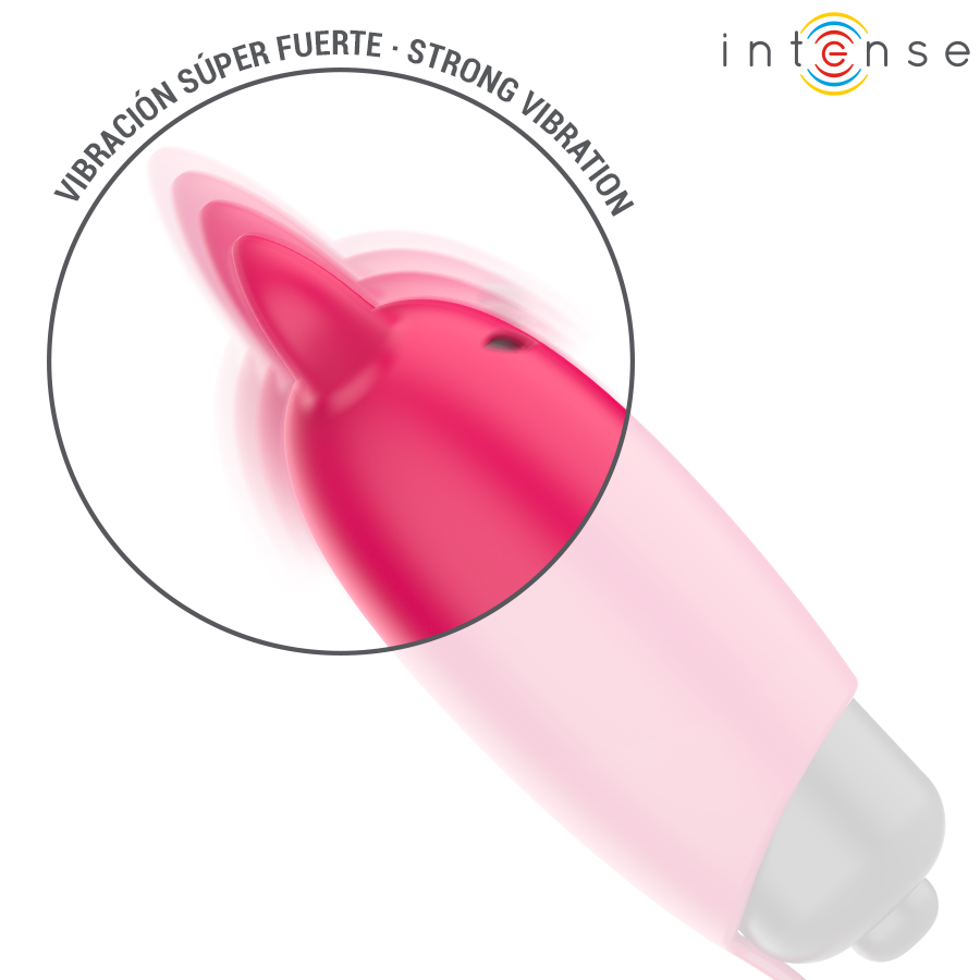 INTENSE - BALLE VIBRANTE ÉCARLATE RED DEMON 9,3 X 2,4 CM – Image 5