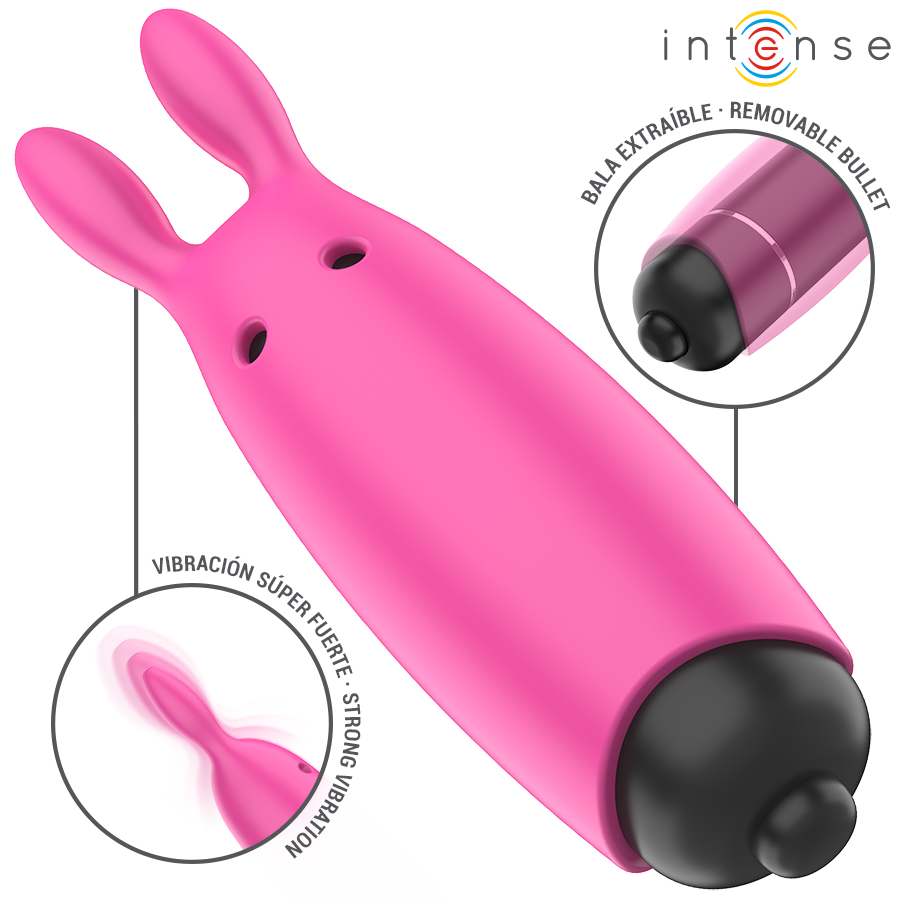 INTENSE - HOPPER PINK BULLET VIBRANT 8,3 X 2,4 CM – Image 4