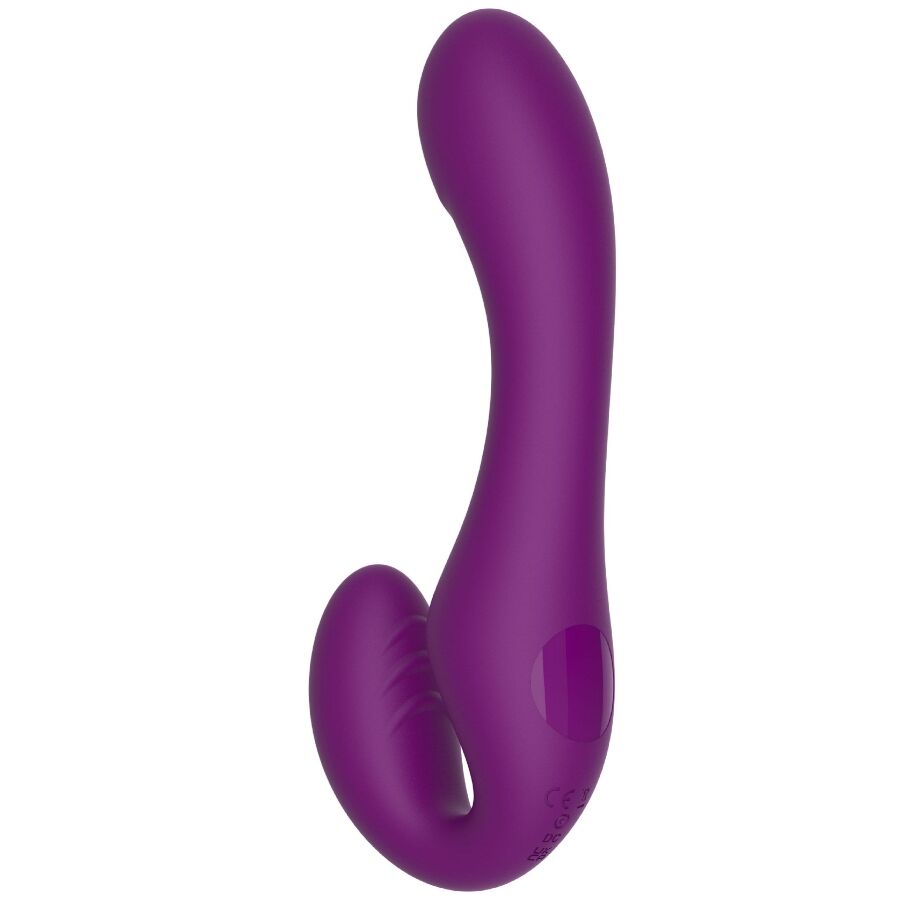XOCOON - VIBRATEUR SANS STRAPLESS 2 EN 1 AVEC TÉLÉCOMMANDE VIOLET – Image 6