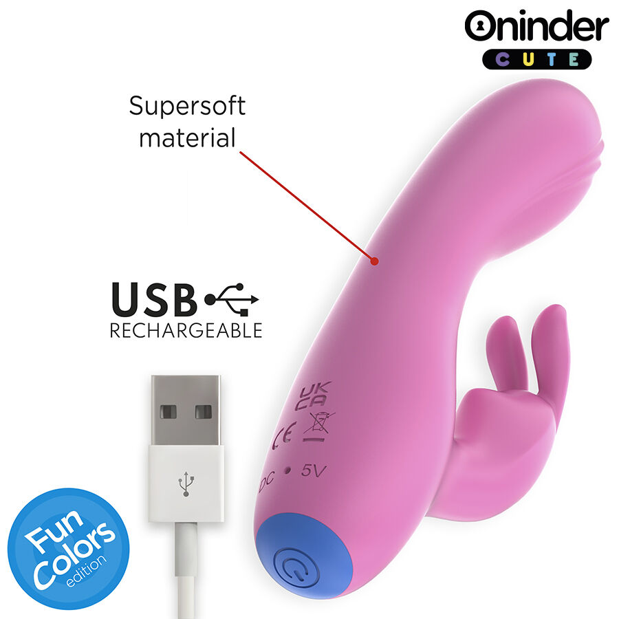 ONINDER CUTE - LOVE BUNNY VIBRATEUR POINT G CLITORIS - APPLICATION GRATUITE MONDIALE – Image 6