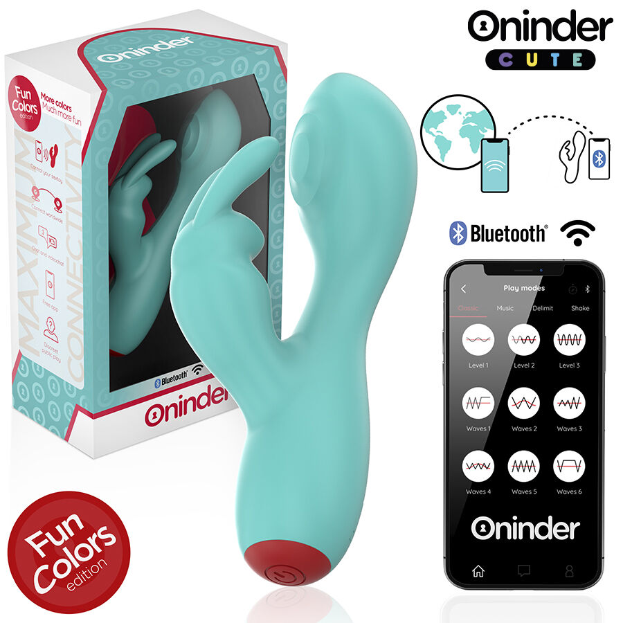 ONINDER CUTE - VIBRATEUR CLITORISÉ LOVE BUNNY G-SPOT - APPLICATION MONDIALE GRATUITE – Image 2