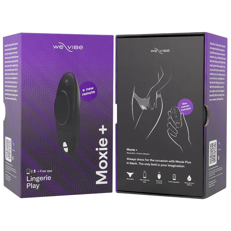 WE-VIBE - VIBRATEUR CLITORAL MOXIE + NOIR – Image 7