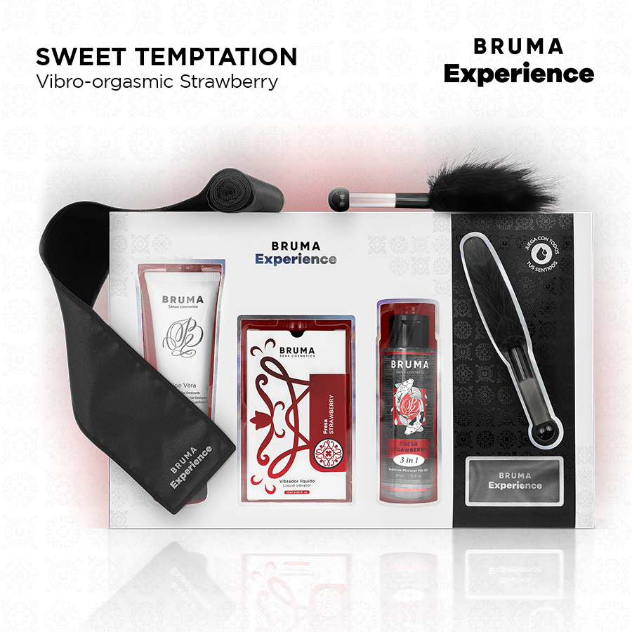 BRUMA XPERIENCE - KIT TENTATION VIBRO-ORGASMIQUE À LA FRAISE DOUCE – Image 2