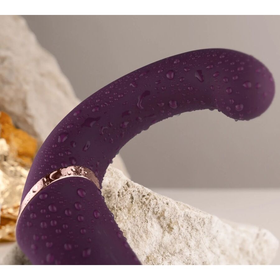 ROCKS-OFF - GEMINI DOUBLE VIBRATEUR STIMULATEUR DE CLITORIS POINT G VIOLET – Image 6
