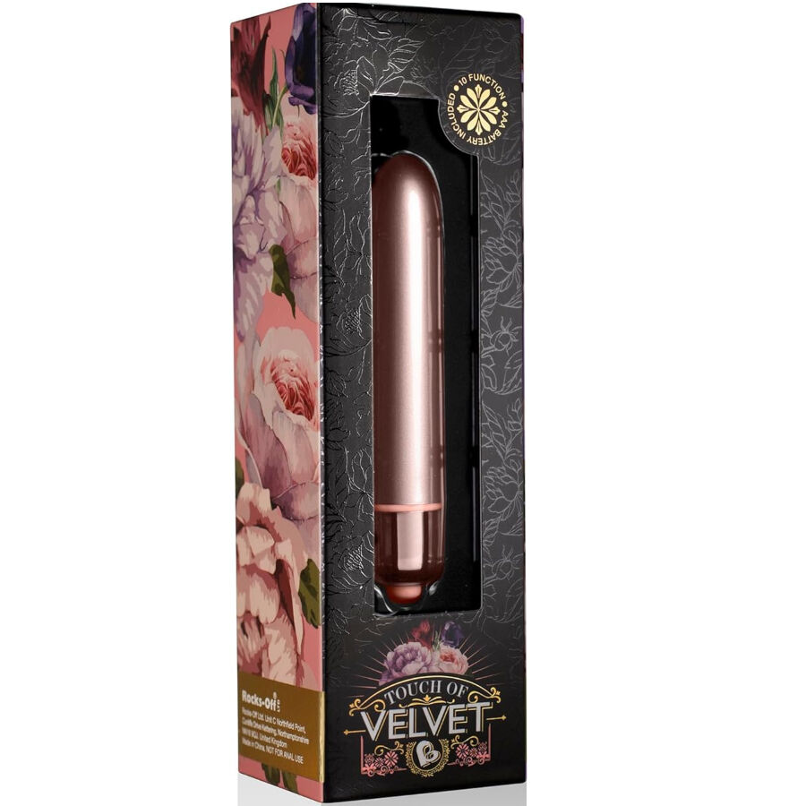 ROCKS-OFF - RO-90 TOUCH VELVET BULLET VIBRANTE ROSE – Image 2