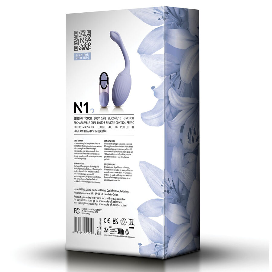 NIYA - N1 MASSEUR PELVIEN KEGEL AVEC TÉLÉCOMMANDE – Image 5