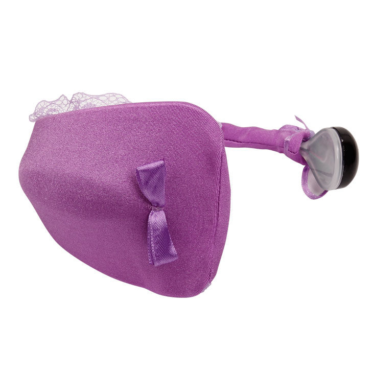 BAILE - STRING AVEC VIBRATEUR AVEC TÉLÉCOMMANDE LILAS – Image 3