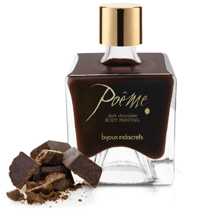 BIJOUX - POEME PEINTURE COMESTIBLE CHOCOLAT NOIR 50 GR – Image 3