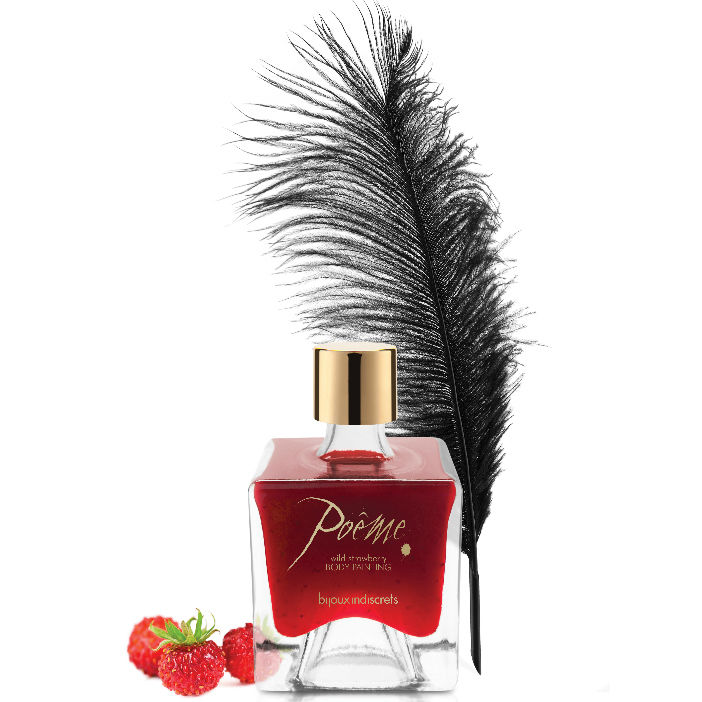 BIJOUX - POEME PEINTURE COMESTIBLE FRAISE DES SAUVAGES 50 GR – Image 2