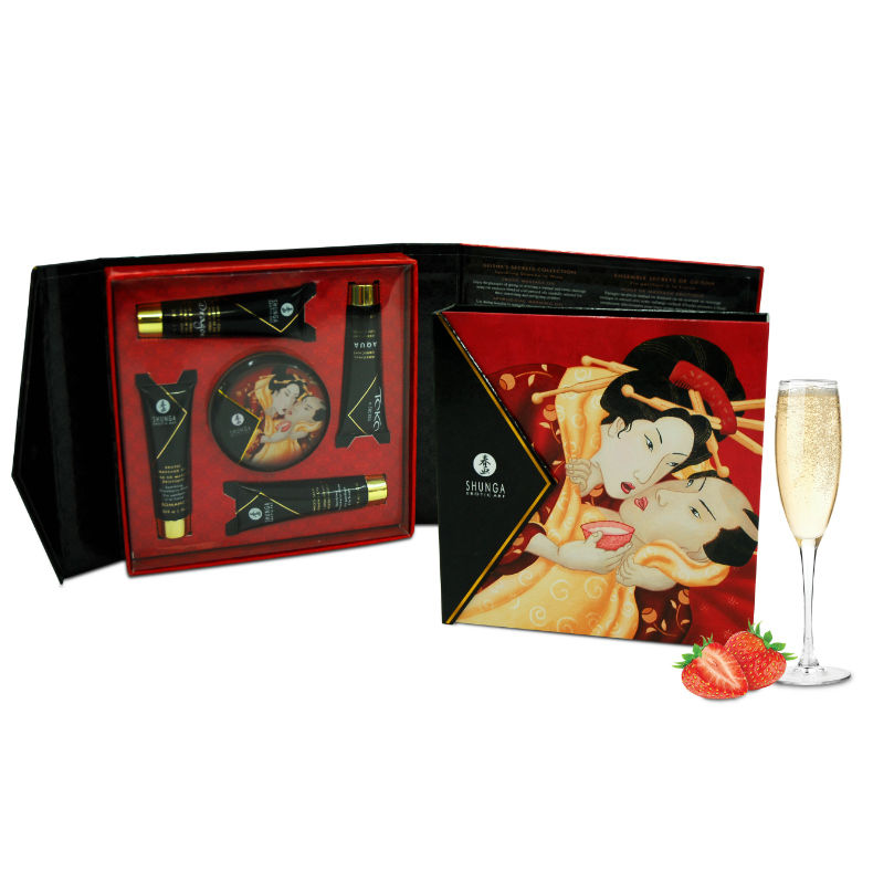 SHUNGA - KIT SECRET GEISHA FRAISES ET CAVA – Image 3