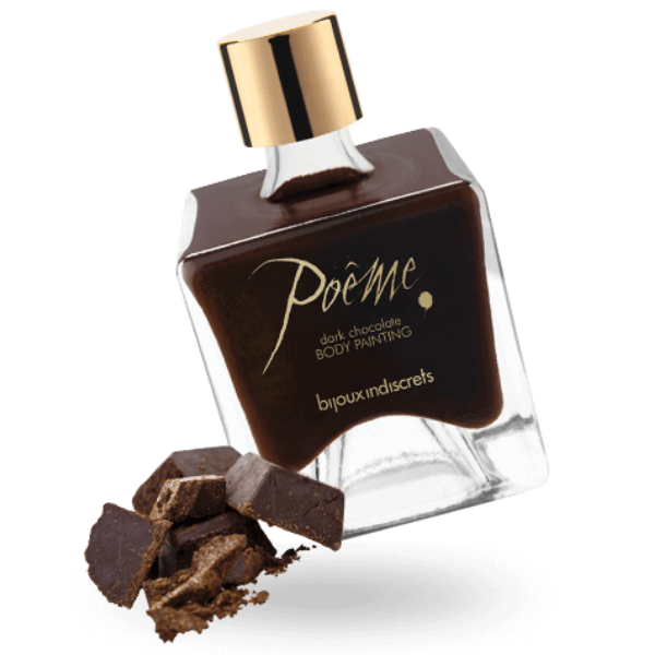BIJOUX - POEME PEINTURE COMESTIBLE CHOCOLAT NOIR 50 GR – Image 4
