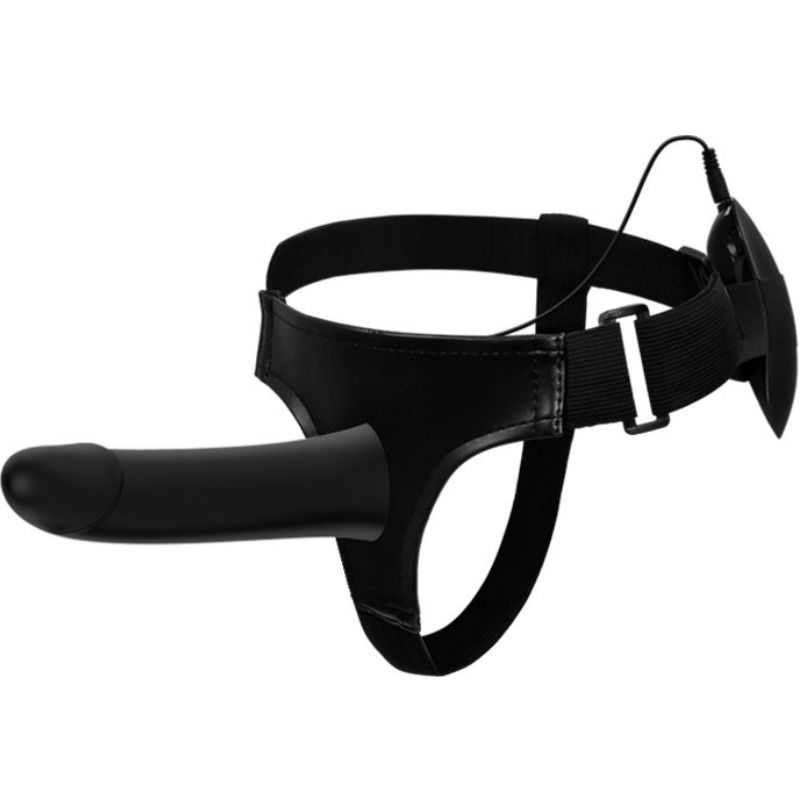PRETTY LOVE - VITO STRAP ON AVEC GODE CREUX ET VIBRATION 17.3 CM – Image 2