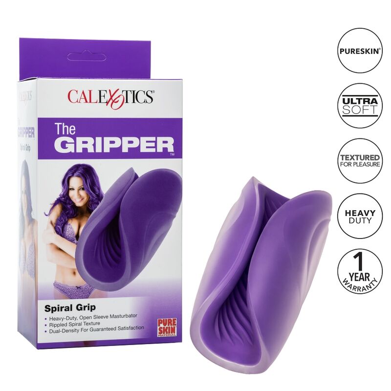 CALEXOTICS - MASTURBATEUR GRIP SPIRALE – Image 2