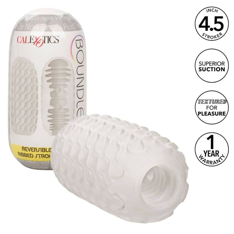 CALEXOTICS - STROKER CÔTELÉ RÉVERSIBLE – Image 2