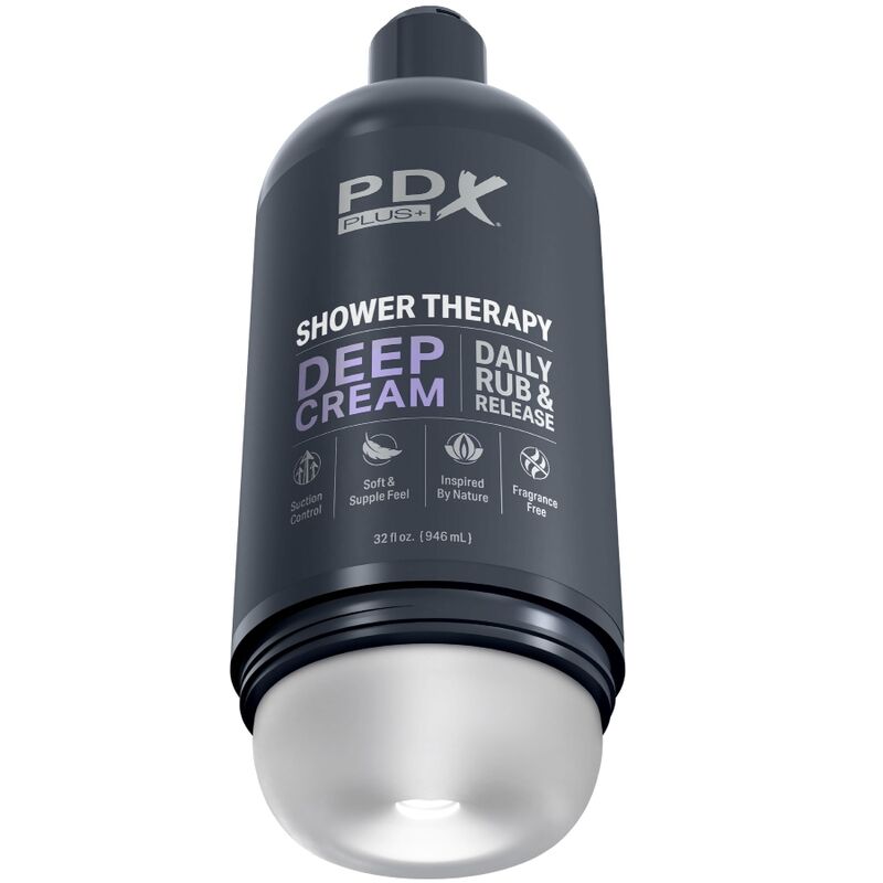 PDX PLUS - STROKER MASTURBATEUR DISCRET DEEP CREAM SHAMPOOING CONCEPTION DE BOUTEILLE – Image 2