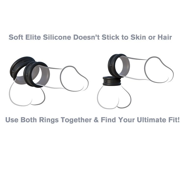 FANTASY C-RINGZ - BAGUES EN SILICONE MAX / LARGE – Image 2