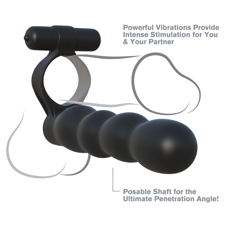 FANTASY C-RINGZ - PÉNÉTRATEUR DOUBLE POSABLE – Image 2