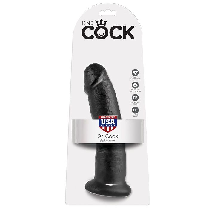 KING COCK - 9 GODE NOIR 22.9 CM – Image 2