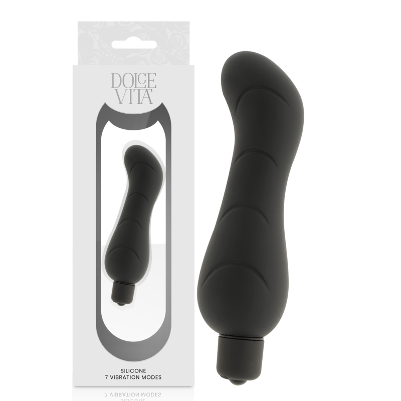 DOLCE VITA - G-SPOT BLACK SILICONE – Image 2