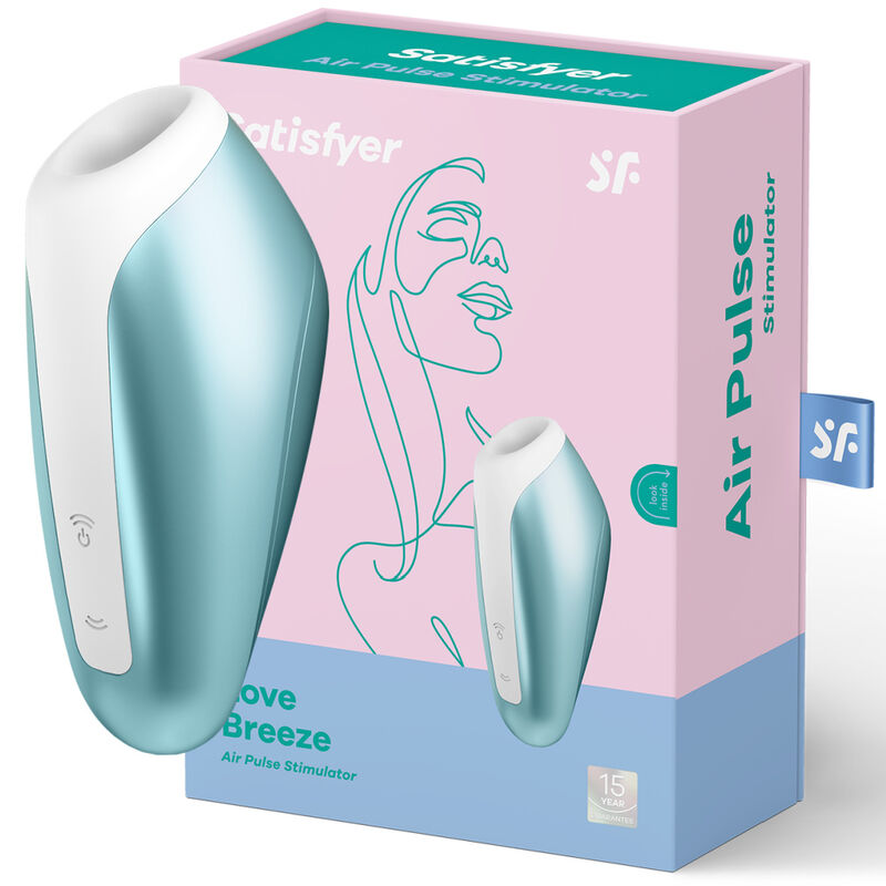 SATISFYER - LOVE BREEZE SUCCIONADOR BLEU GLACE – Image 2