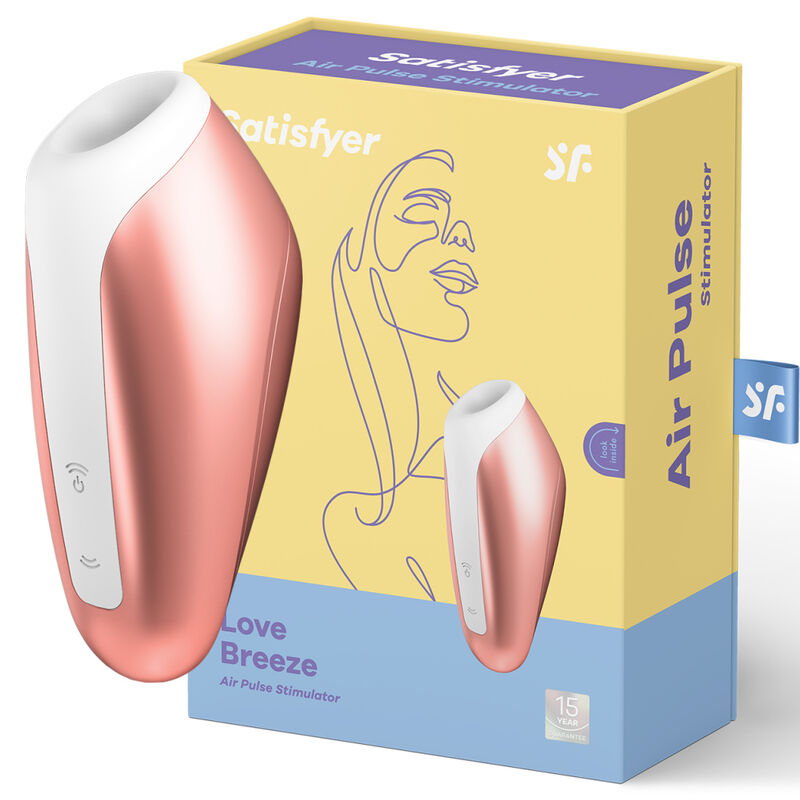 SATISFYER - LOVE SUCCIONADOR BREEZE CUIVRE – Image 2