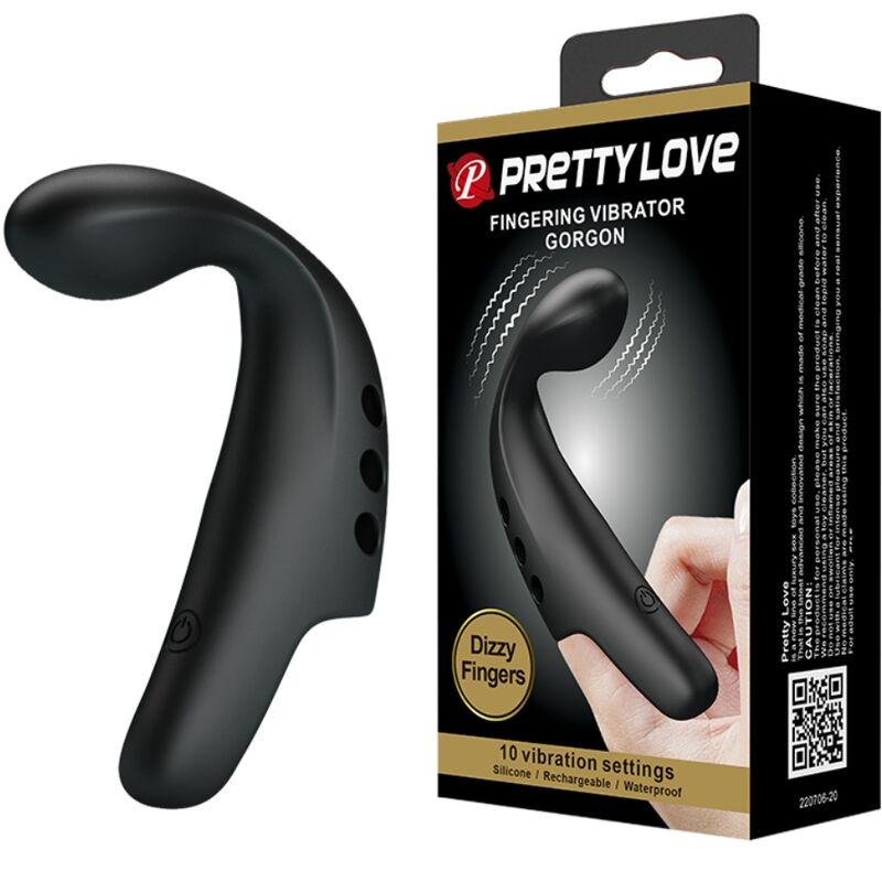 PRETTY LOVE - DÉS VIBRATEUR BLACK GORGON – Image 2