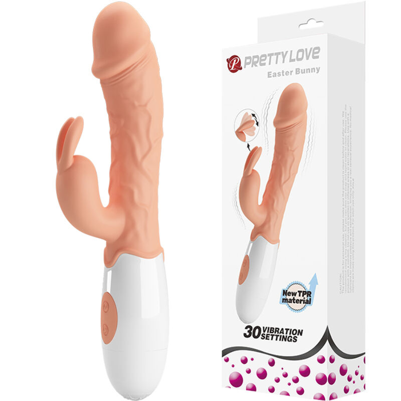 PRETTY LOVE - VIBRATEUR LAPIN DE PQUES AVEC STIMULATEUR – Image 2