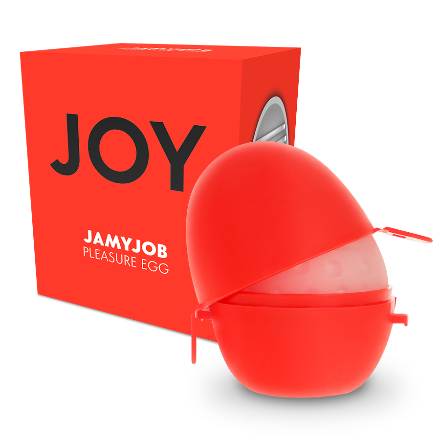 JAMYJOB - EGG MASTURBATEUR ROUGE VERSION DISCRETT – Image 2